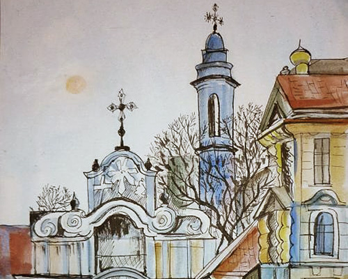 Рипа Елена. Костел Св. Терезы.